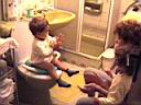 They started to get toilet training.